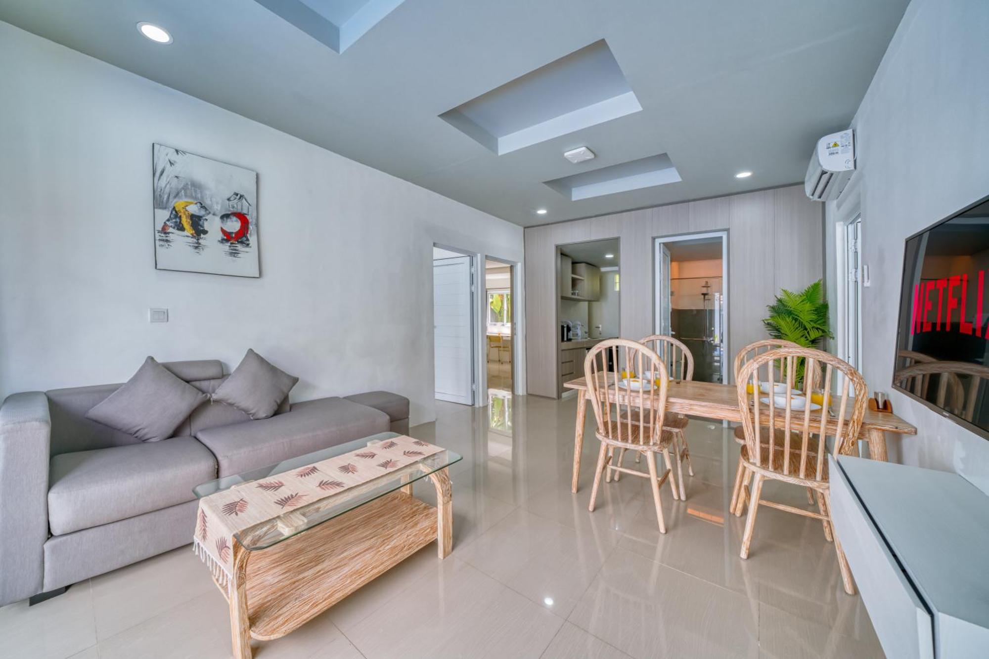 Apartment 3bd Modern In With Bbq & Huge Shared Pool